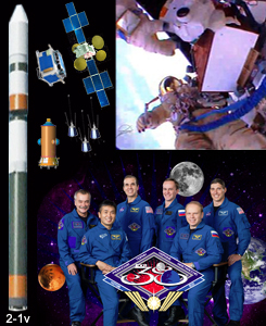 ISS Exp 38 & Russia Launches