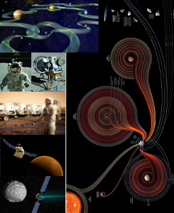 calendar feature - solar system human mission (a)