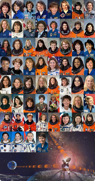 Calendar feature - Women Lunarnauts 2 composite